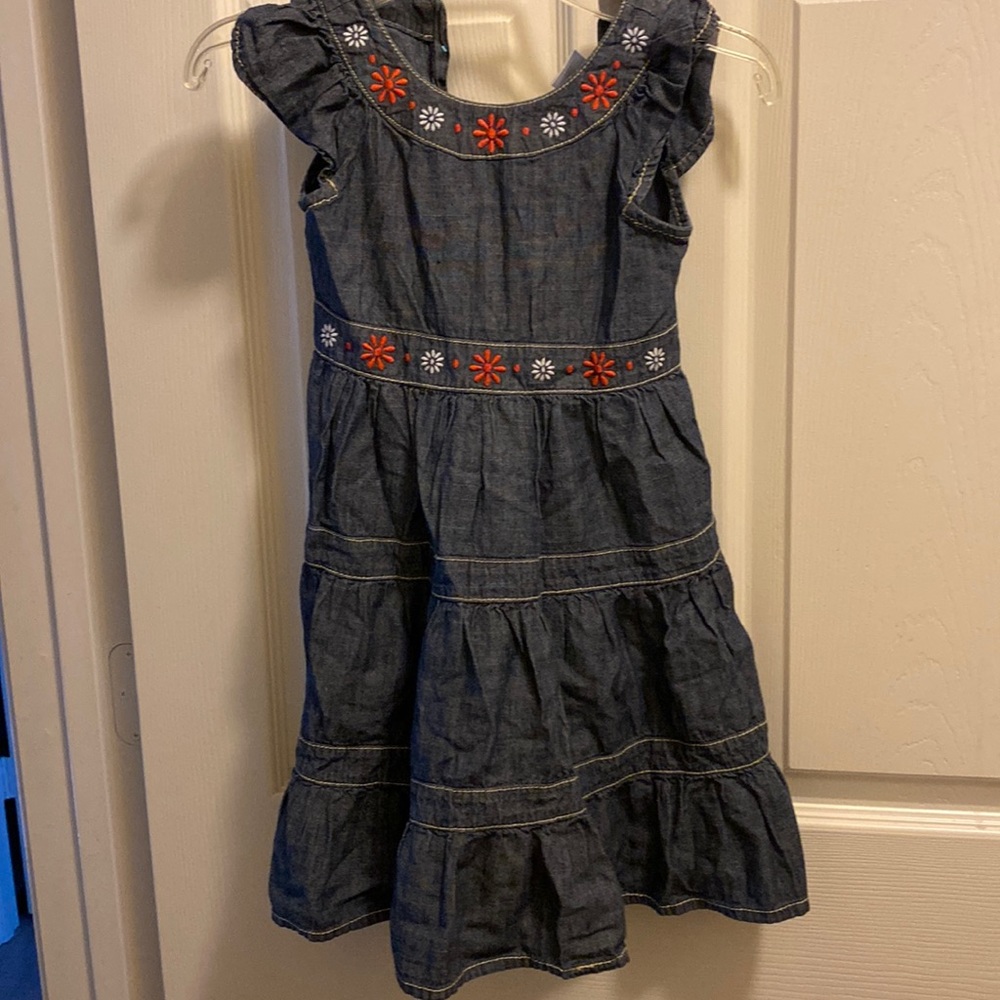 Gymboree dark blue dress size 4